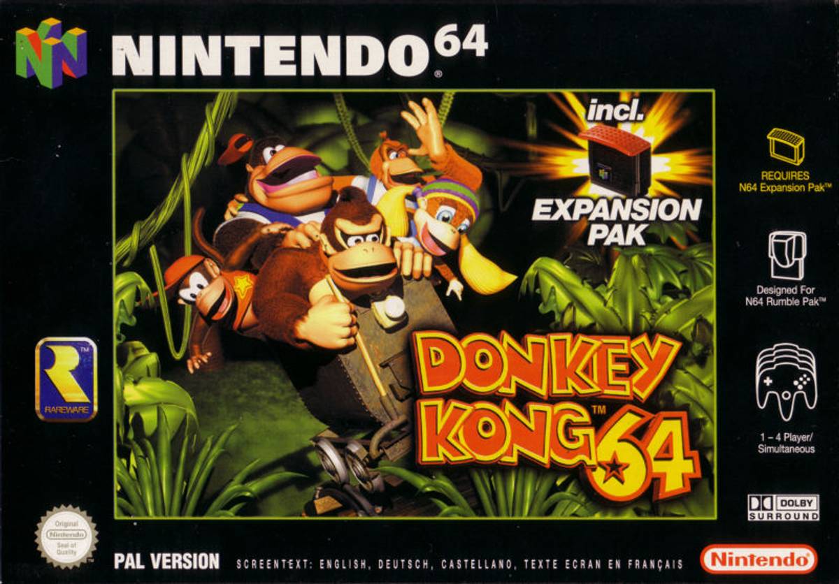 Download Torrent Donkey Kong 64 ROM – N64