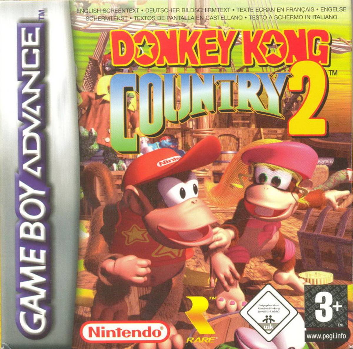 Download Torrent Donkey Kong Country 2: Diddy’s Kong Quest ROM – GBA