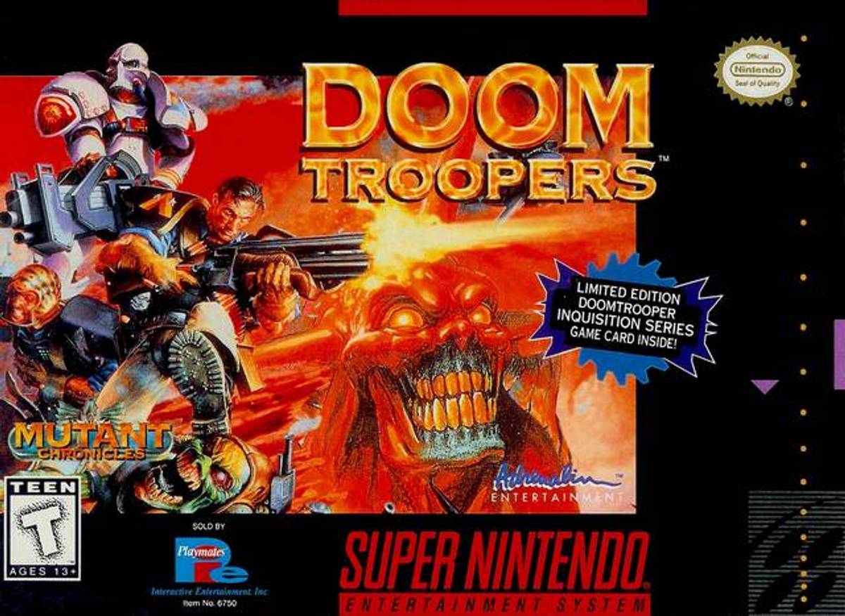 Download Torrent Doom Troopers: Mutant Chronicles ROM – SNES