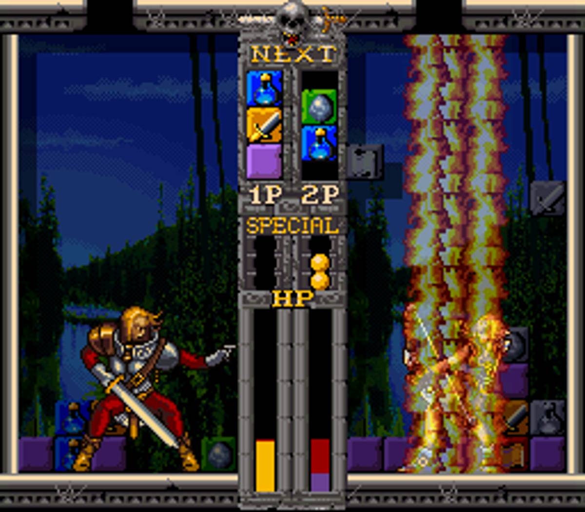 Dossun! Ganseki Battle ROM - SNES screenshot 7