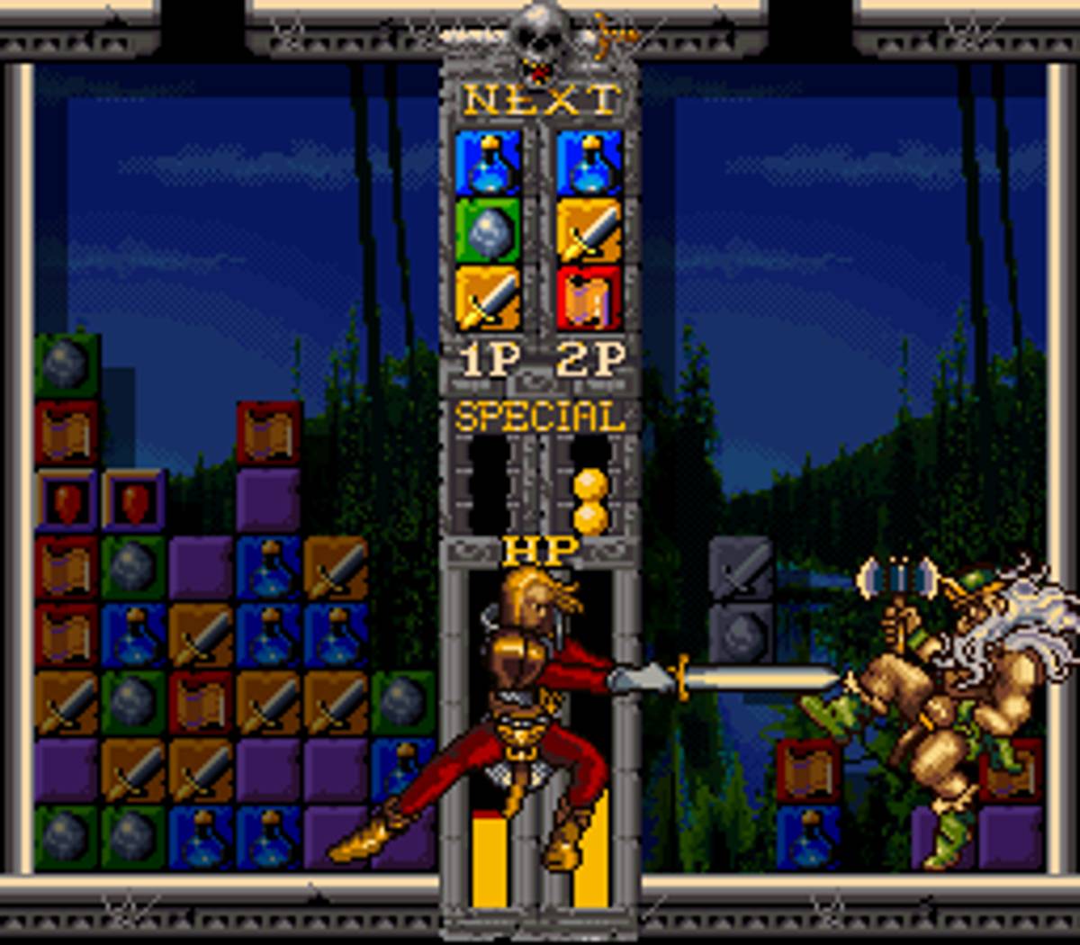 Dossun! Ganseki Battle ROM - SNES screenshot 9