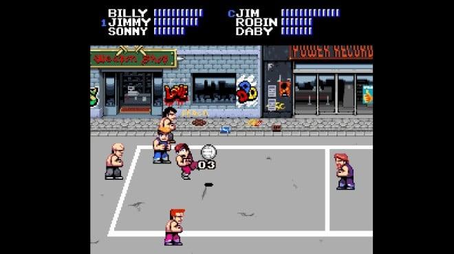 Double Dragon Dodgeball screenshot 2