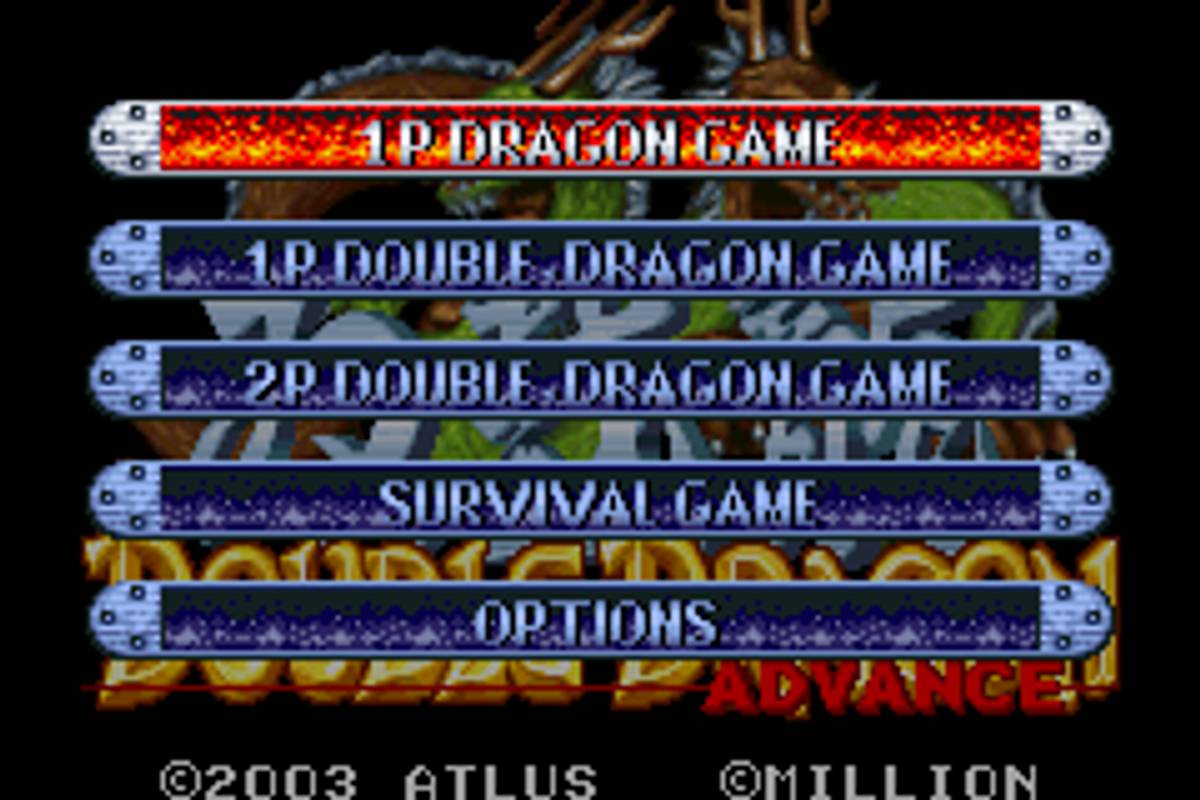 Double Dragon ROM - GBA screenshot 2