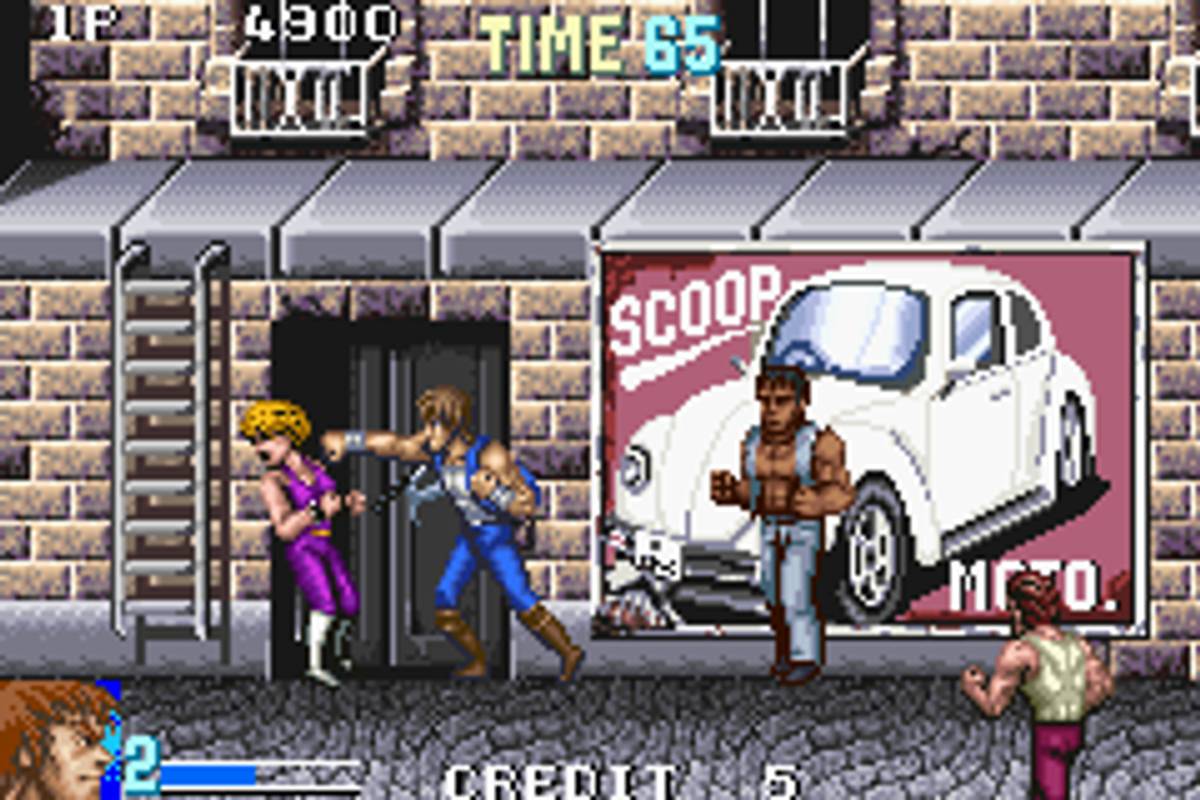 Double Dragon ROM - GBA screenshot 3