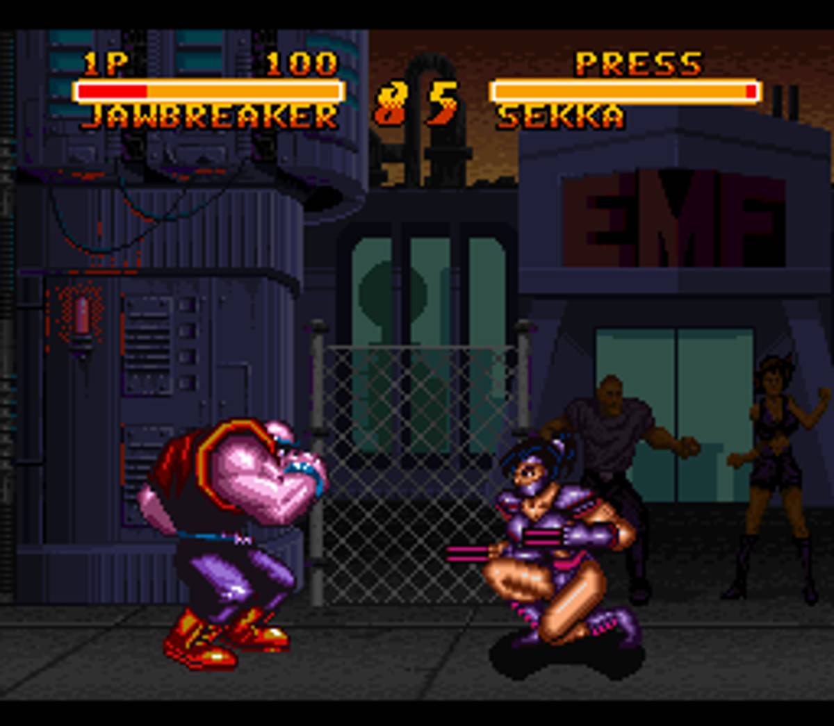 Double Dragon V: The Shadow Falls ROM - SNES screenshot 2