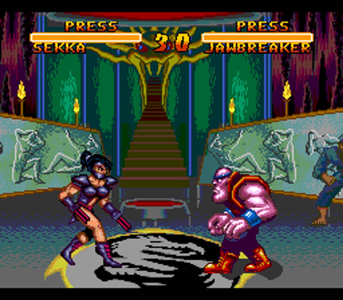 Double Dragon V: The Shadow Falls ROM - SNES screenshot 3