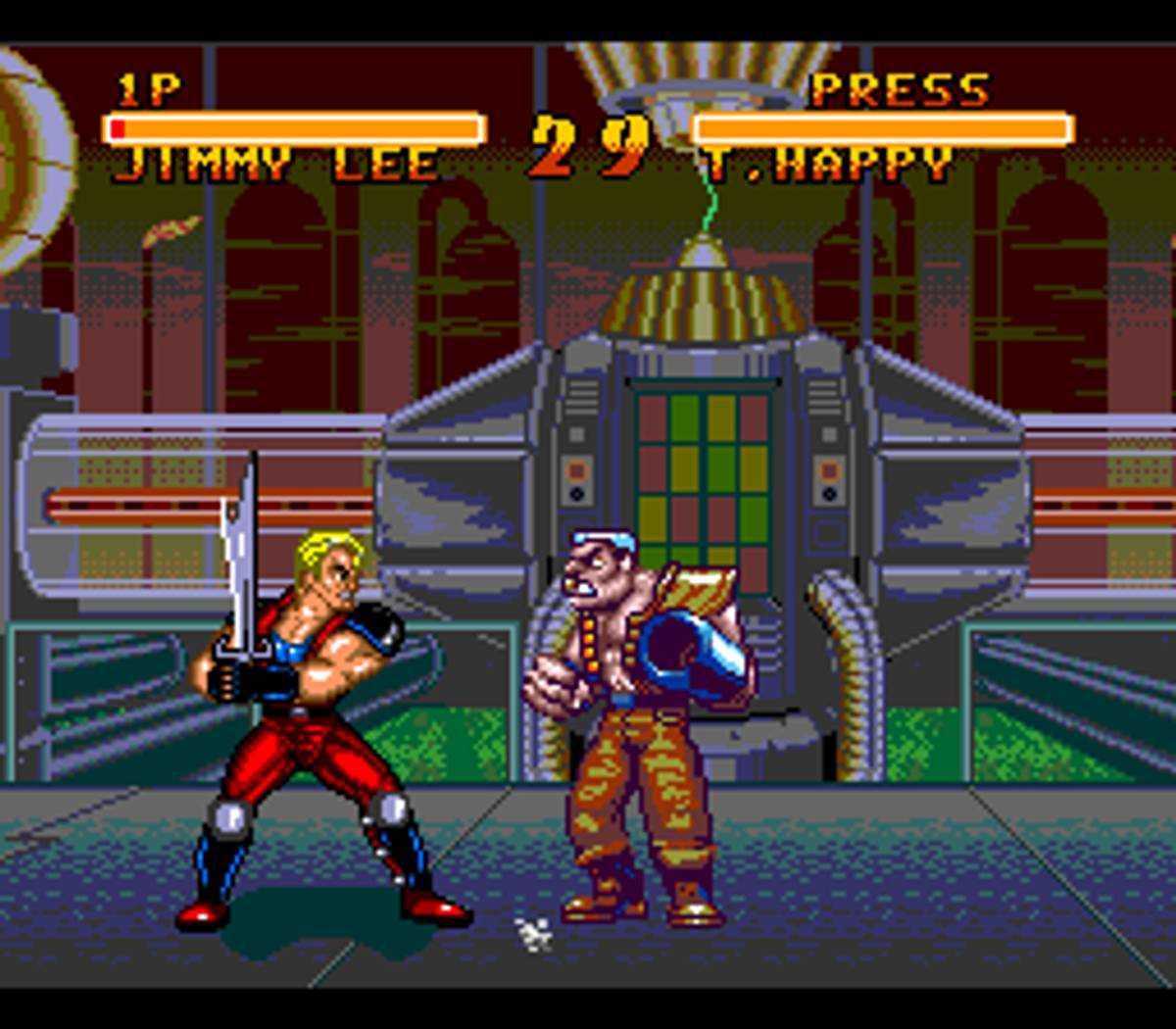 Double Dragon V: The Shadow Falls ROM - SNES screenshot 7