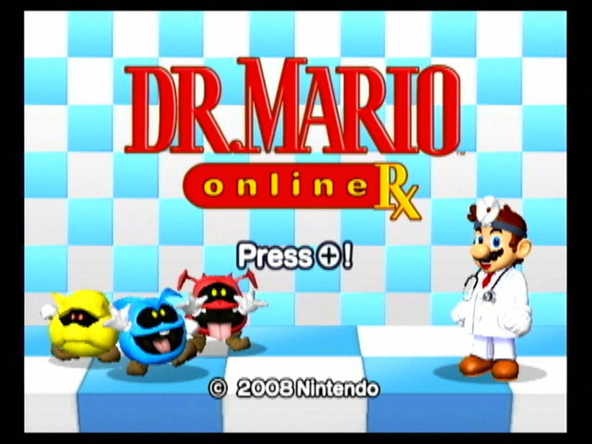 Dr. Mario Online Rx ISO - Wii screenshot 1