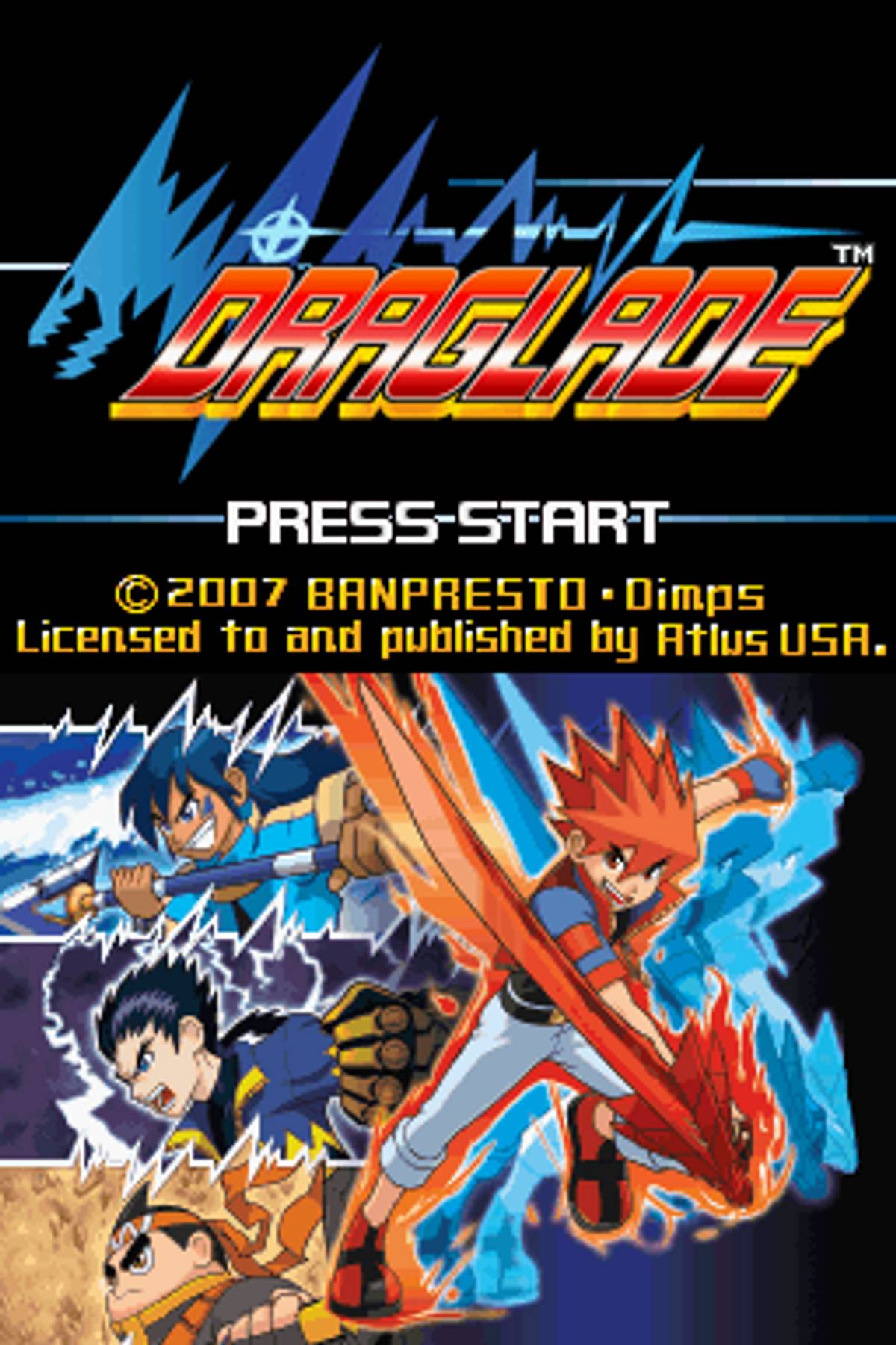Draglade ROM - NDS screenshot 1