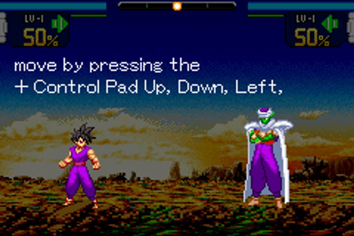 Dragon Ball Z: Supersonic Warriors ROM - GBA screenshot 3