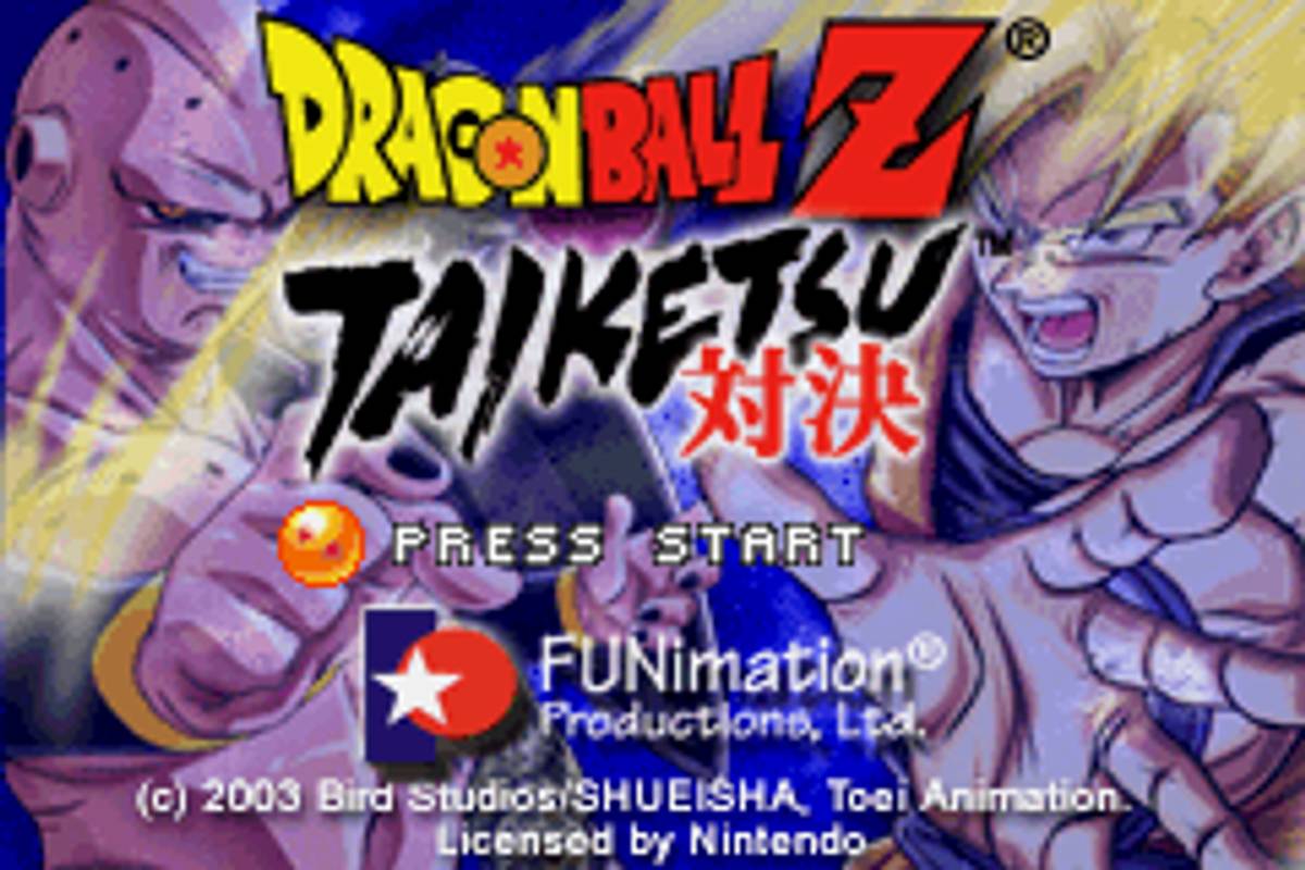 Dragon Ball Z: Taiketsu ROM - GBA screenshot 1