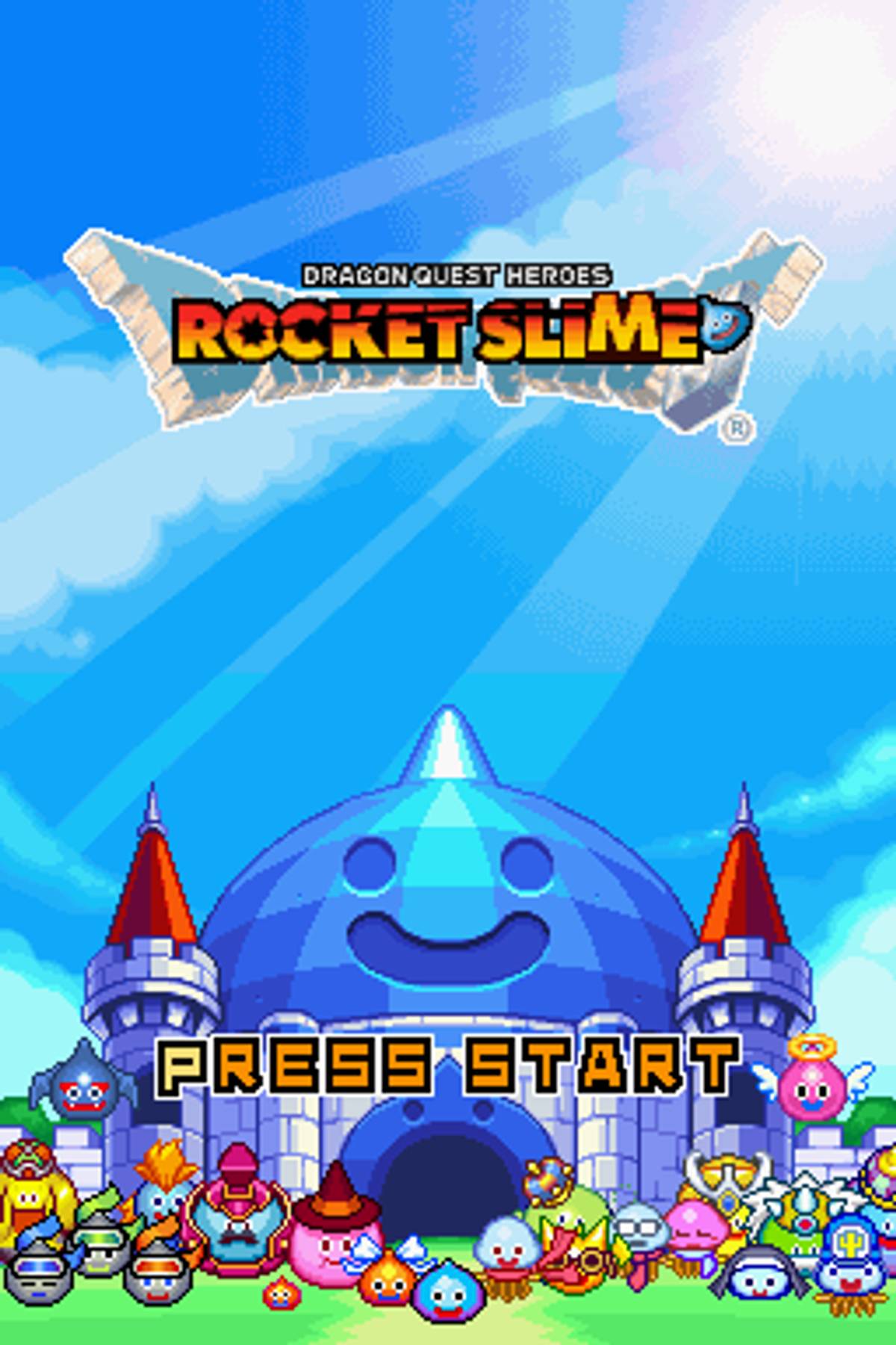 Dragon Quest Heroes: Rocket Slime ROM - NDS screenshot 1