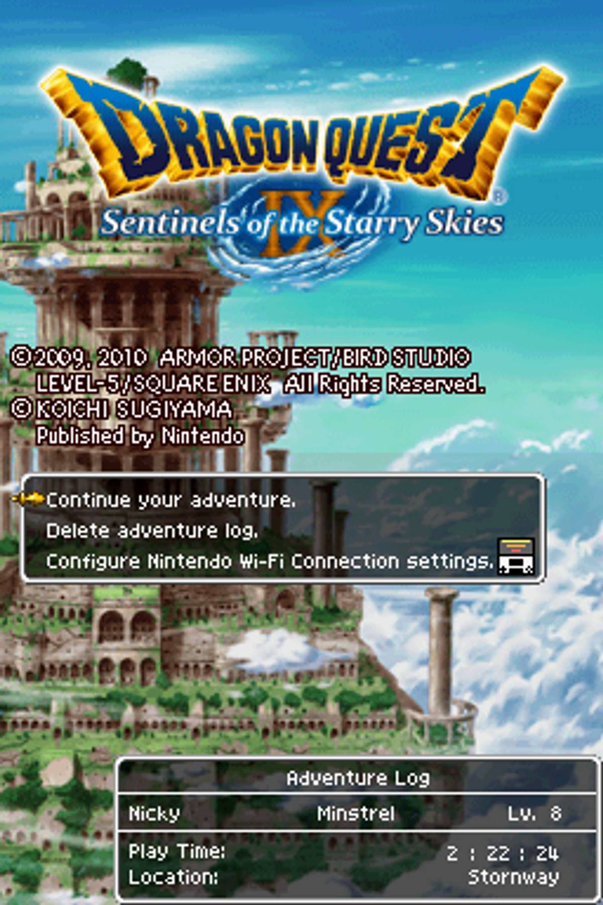 Dragon Quest IX: Sentinels of the Starry Skies ROM - NDS screenshot 3