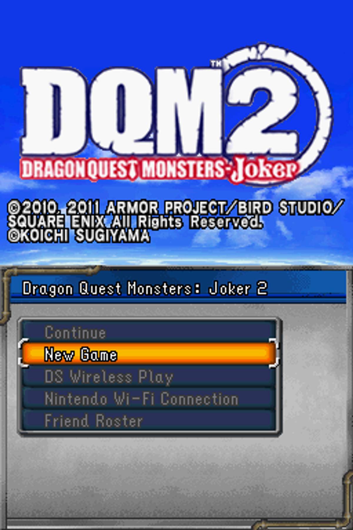 Dragon Quest Monsters: Joker 2 ROM - NDS screenshot 1