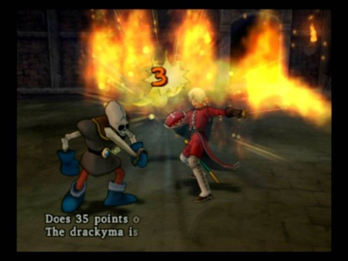 Dragon Quest VIII: Journey of the Cursed King ISO - PS2 screenshot 6