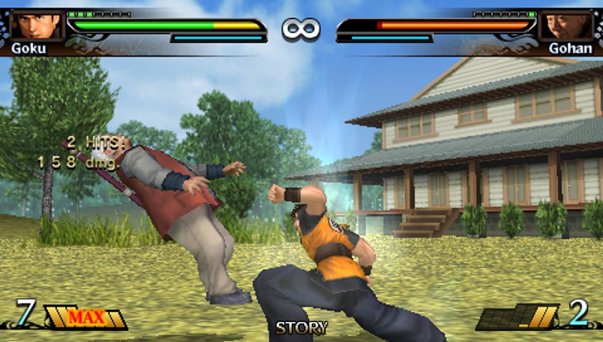 Dragonball: Evolution ISO - PSP screenshot 5