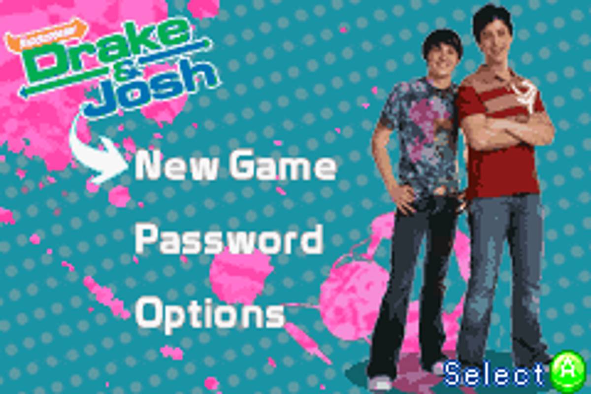 Drake & Josh ROM - GBA screenshot 2