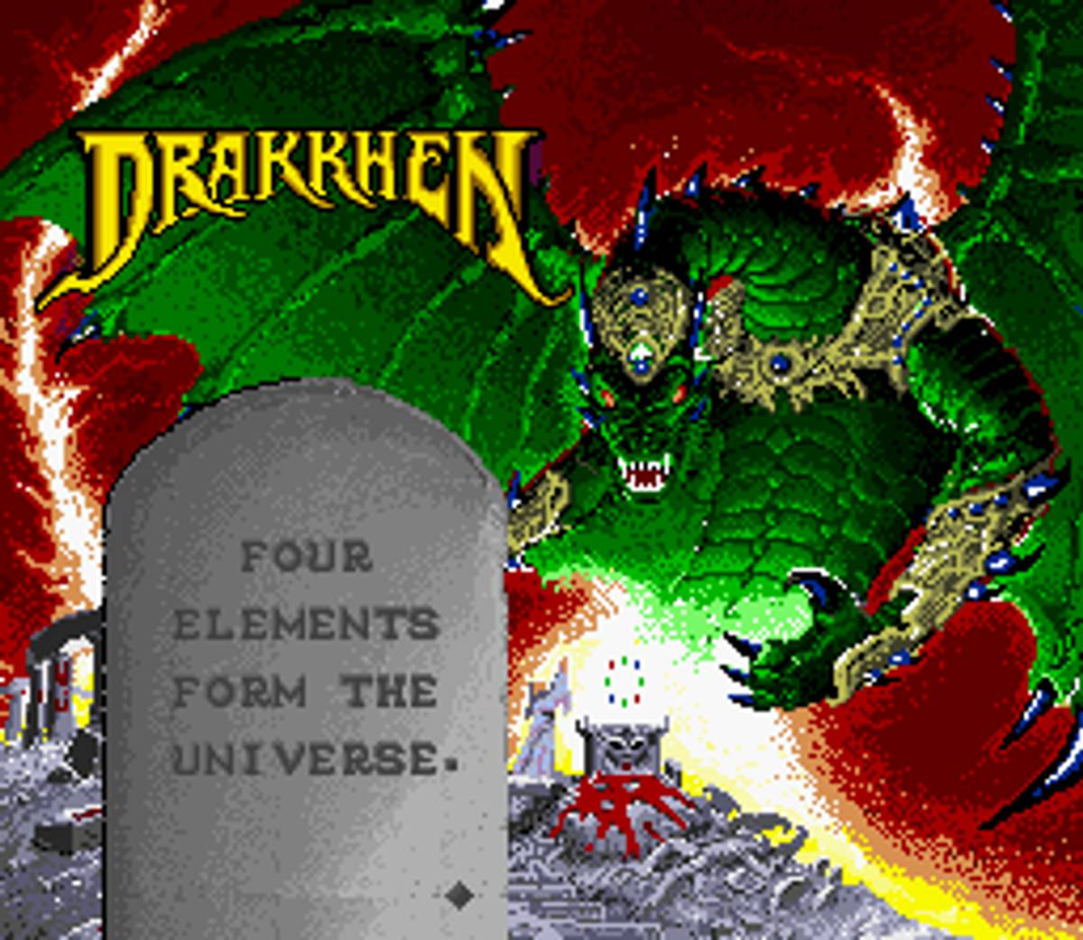 Drakkhen ROM - SNES screenshot 1