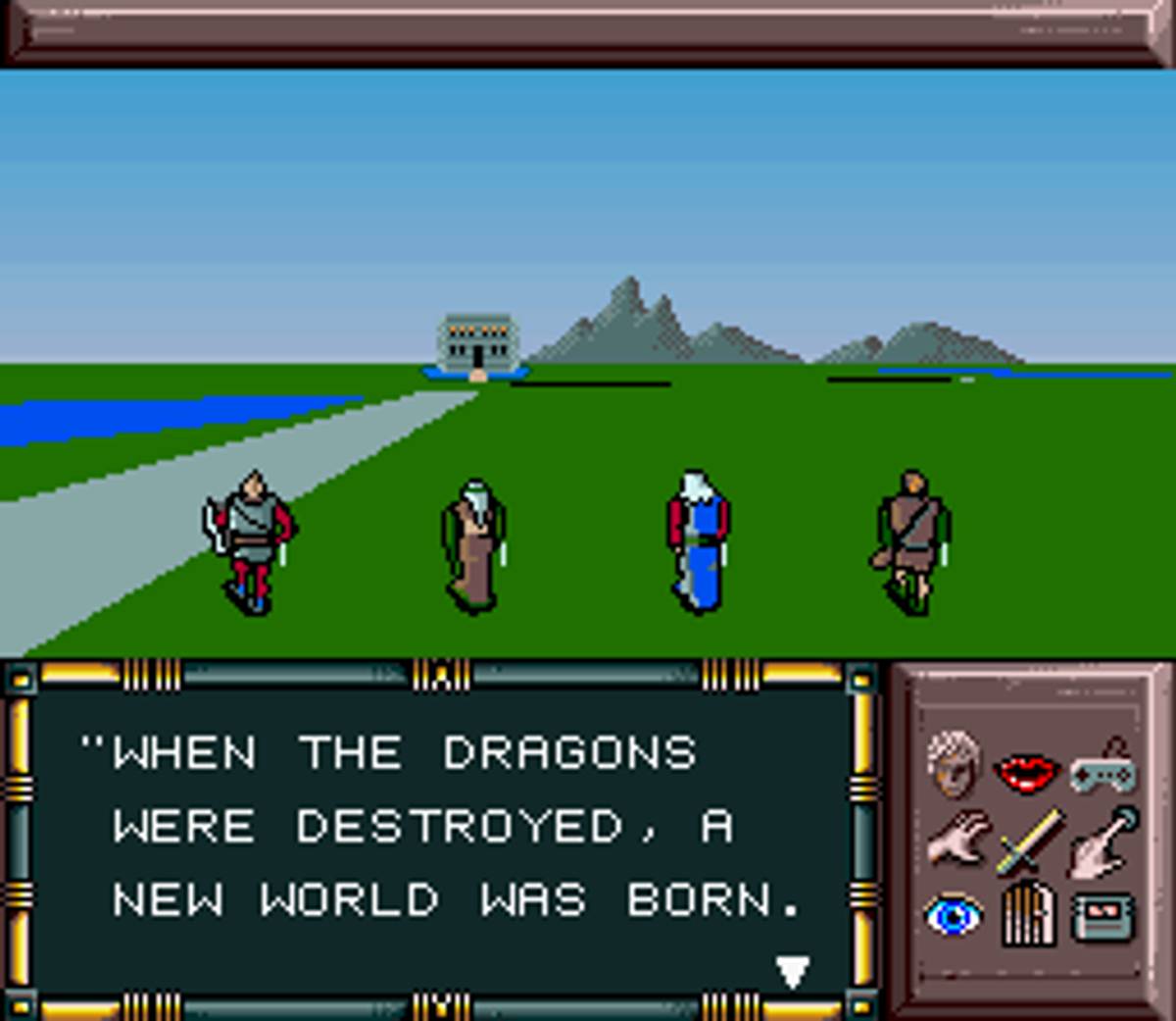 Drakkhen ROM - SNES screenshot 2