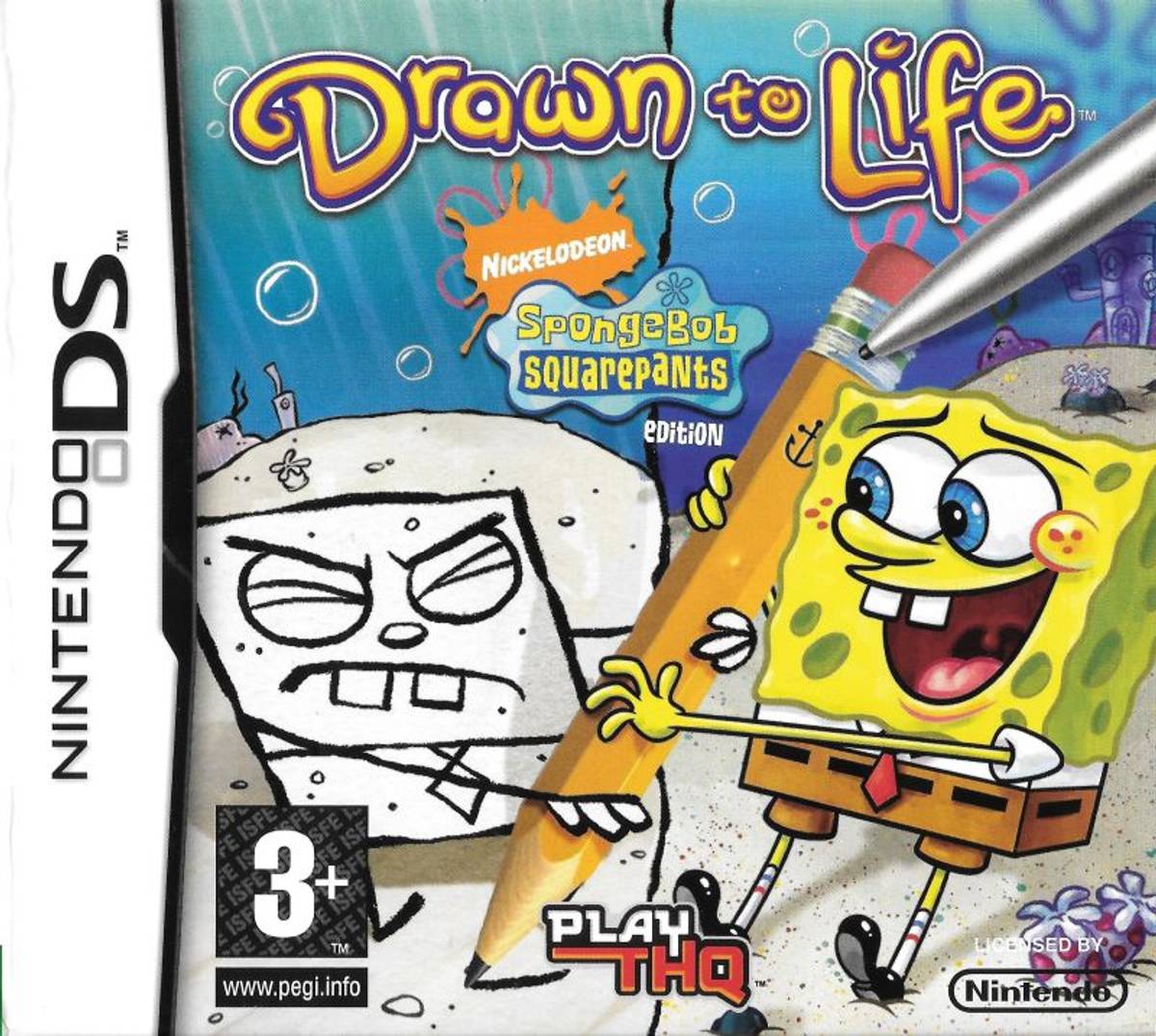 Download Torrent Drawn to Life: SpongeBob SquarePants Edition ROM – NDS