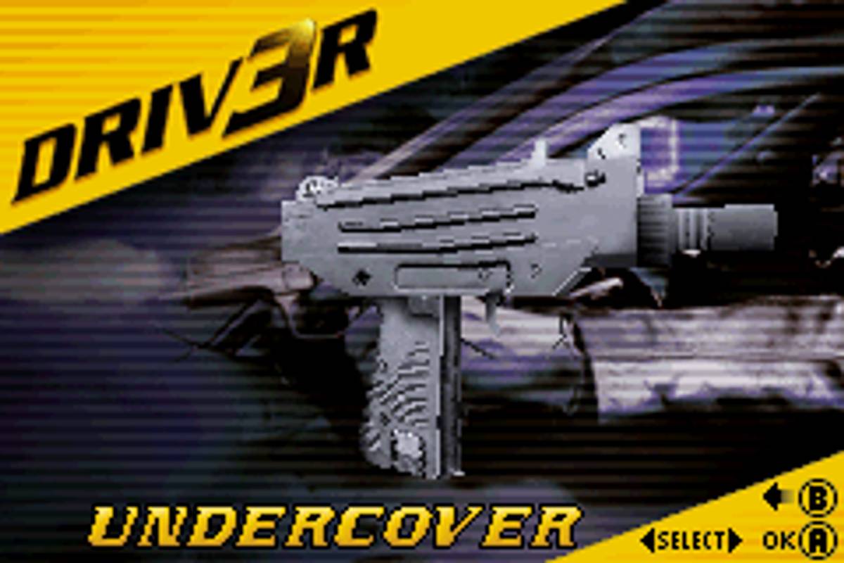 Driv3r ROM - GBA screenshot 1
