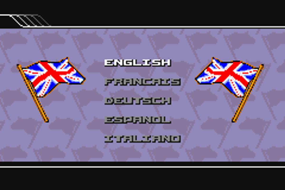 Driven ROM - GBA screenshot 2