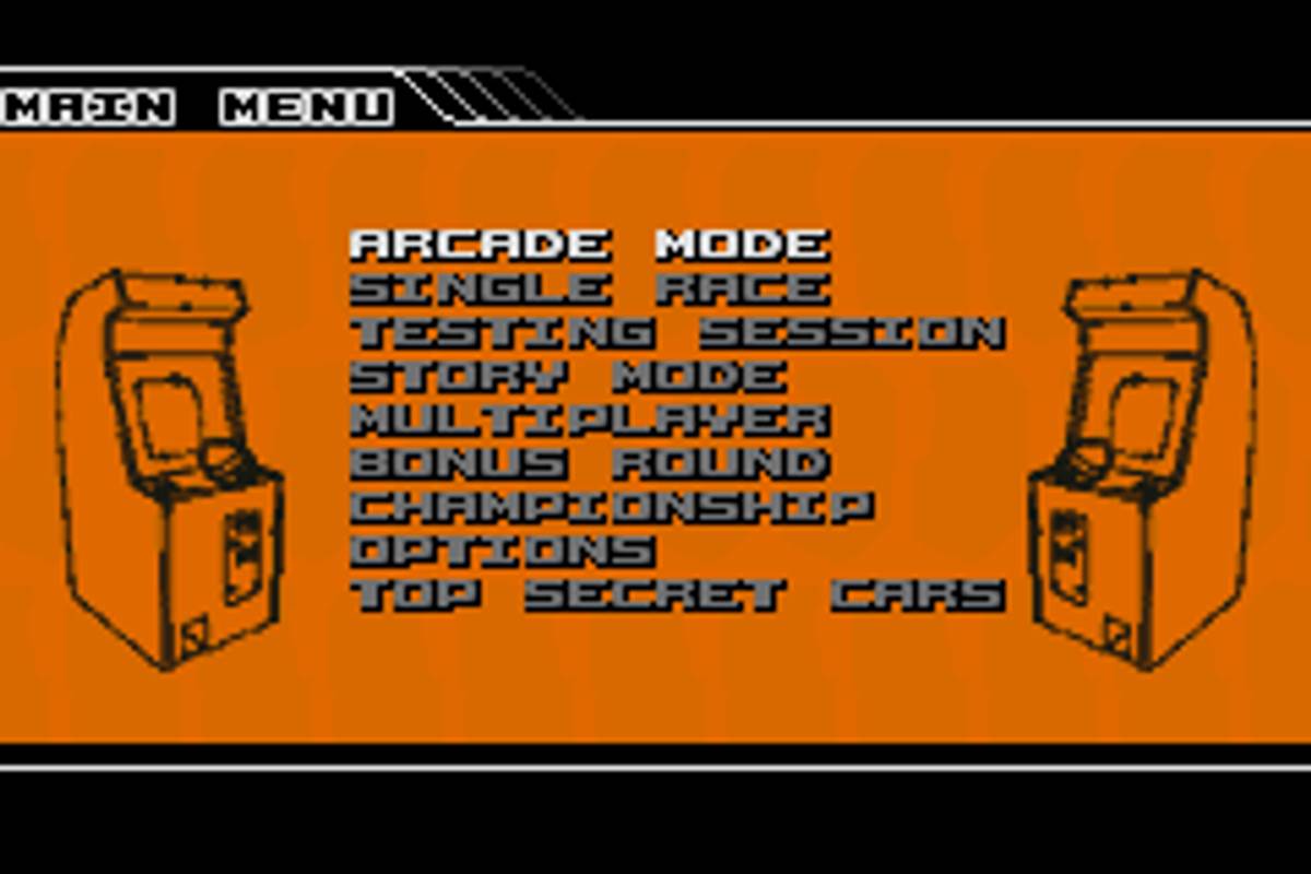 Driven ROM - GBA screenshot 3
