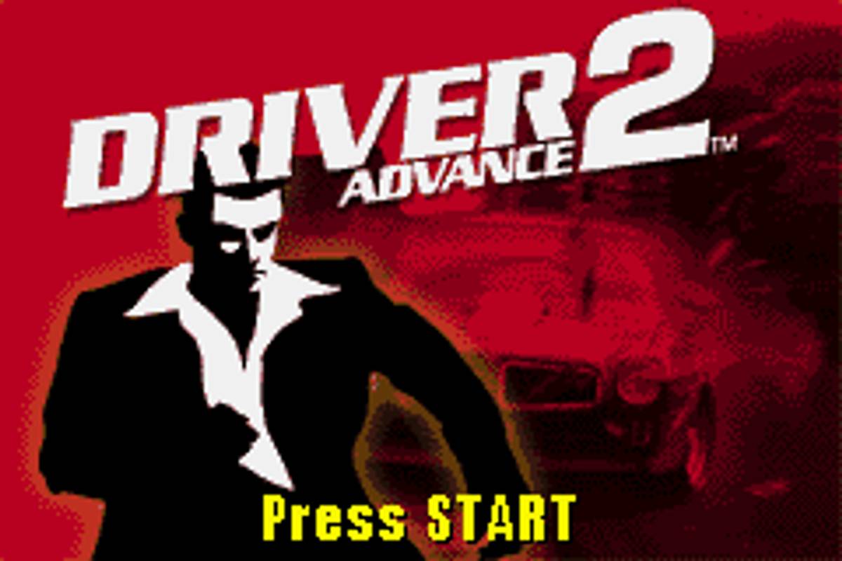 Driver 2 Advance ROM - GBA screenshot 1