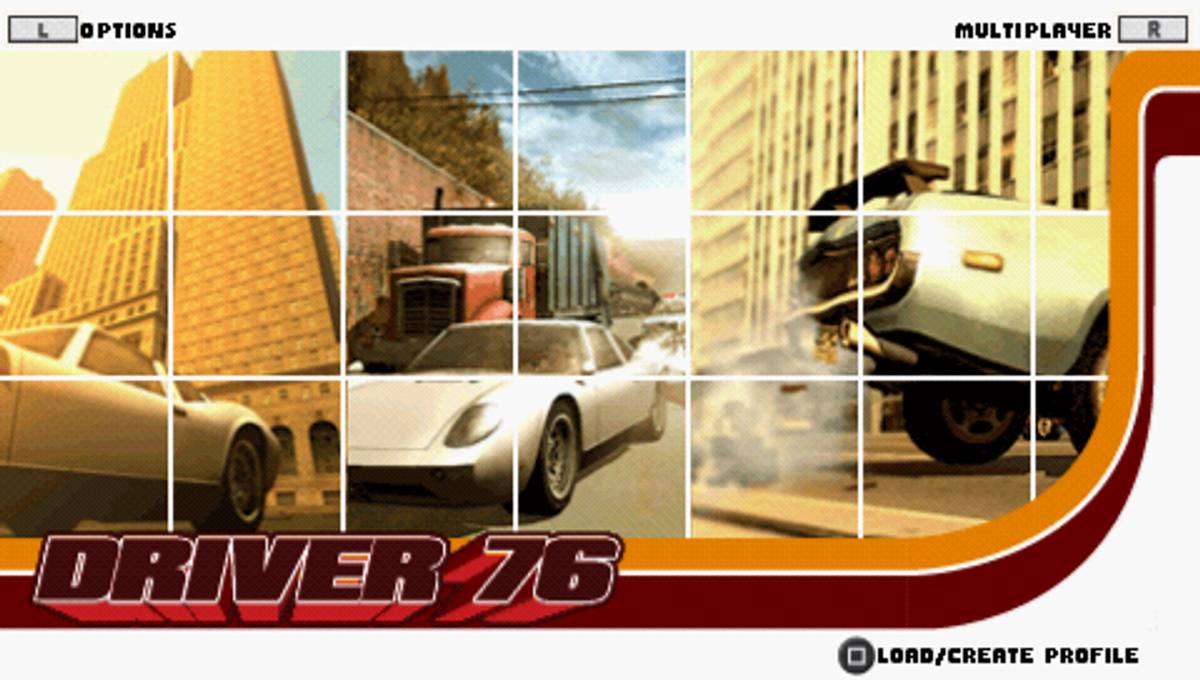 Driver '76 ISO - PSP screenshot 1