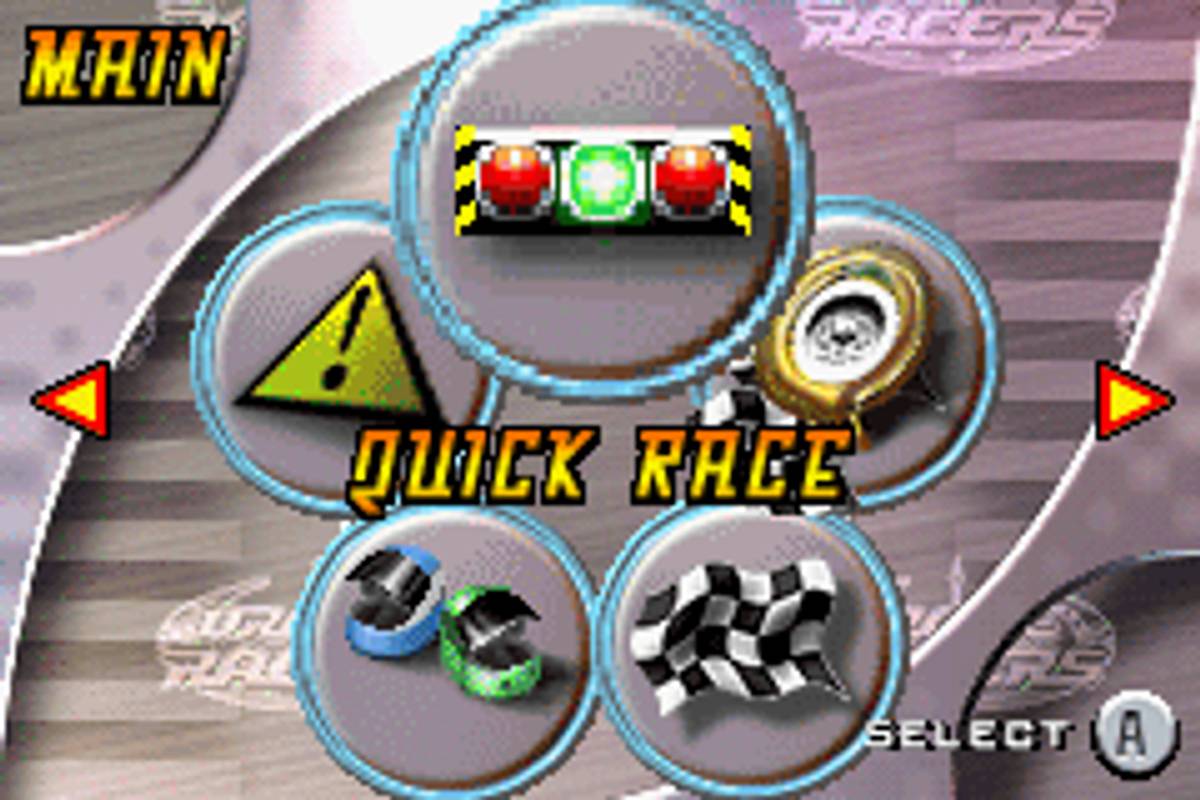 Drome Racers ROM - GBA screenshot 2