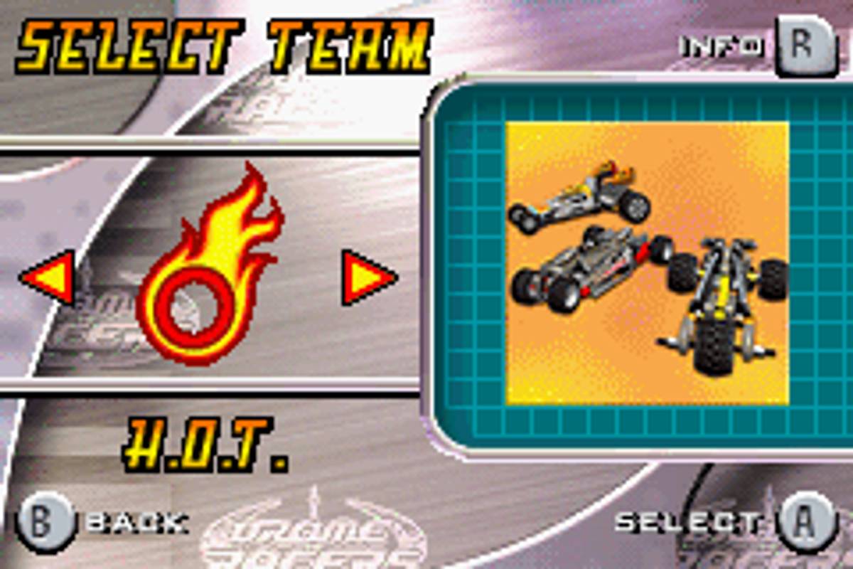 Drome Racers ROM - GBA screenshot 3
