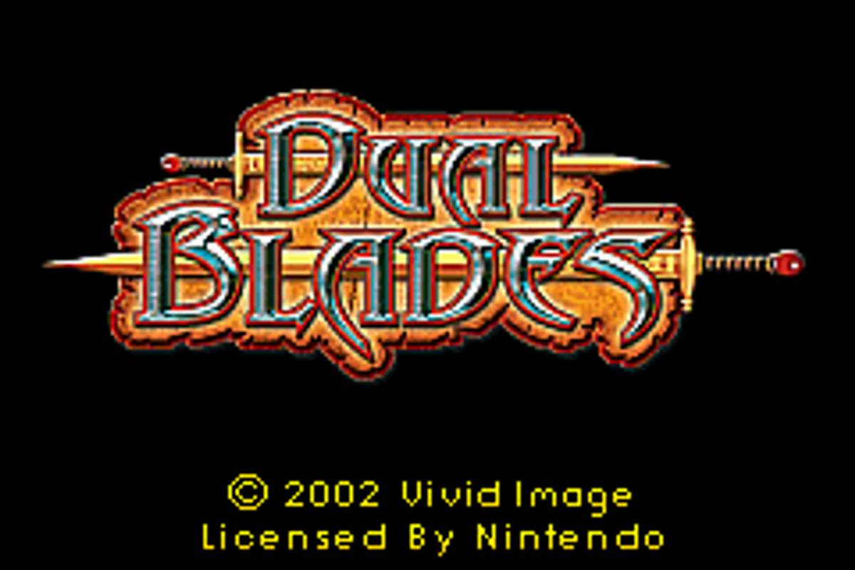 Dual Blades ROM - GBA screenshot 1