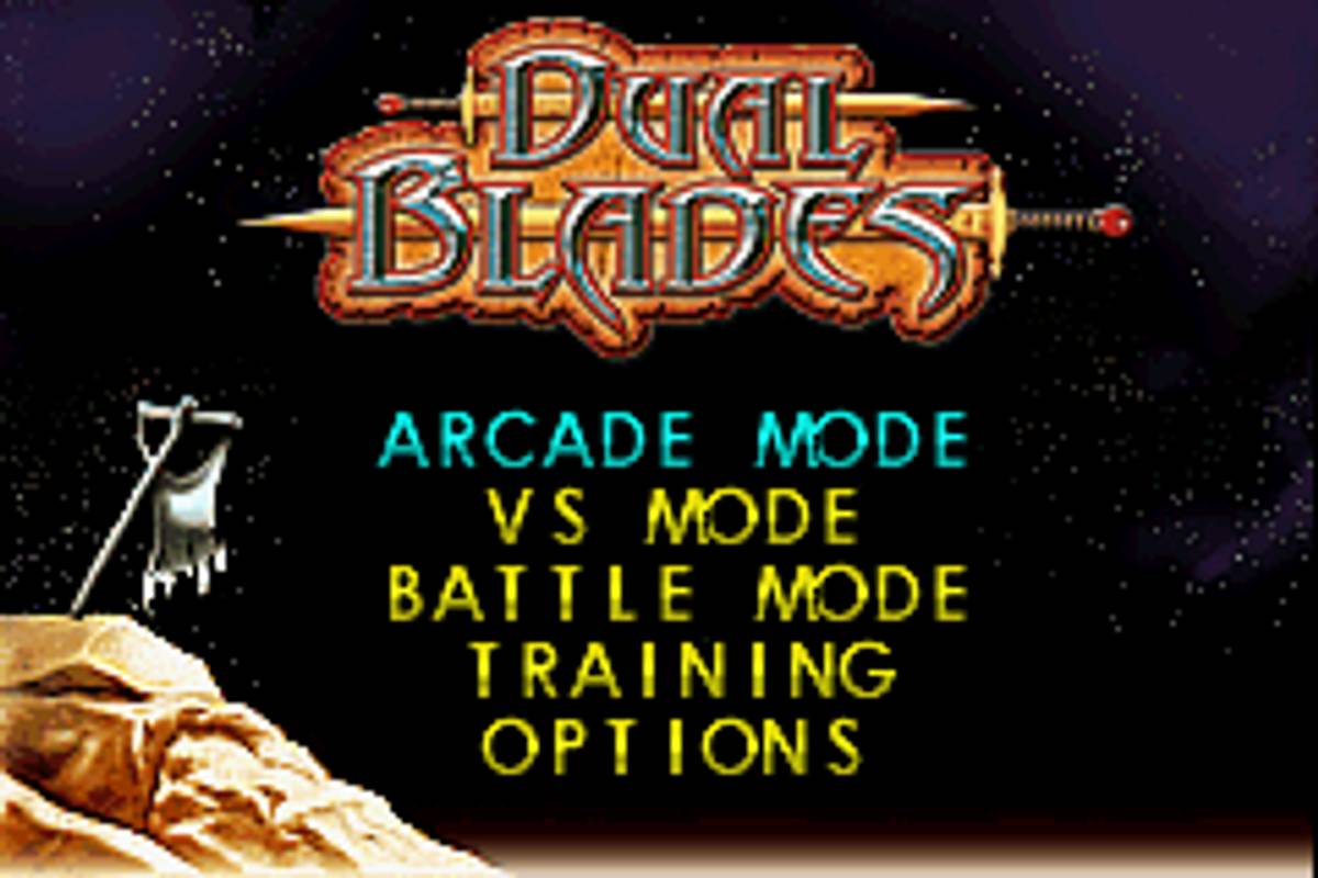 Dual Blades ROM - GBA screenshot 2