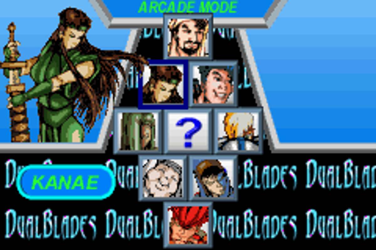 Dual Blades ROM - GBA screenshot 3