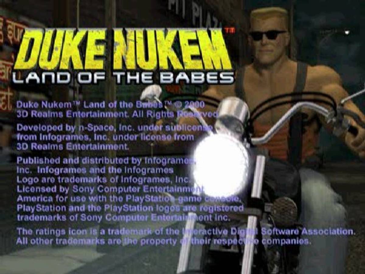Duke Nukem: Land of the Babes ISO - PS1 screenshot 1