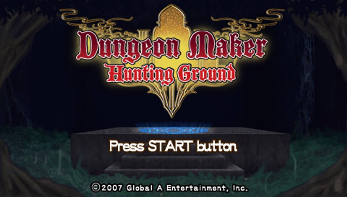 Dungeon Maker: Hunting Ground ISO - PSP screenshot 1