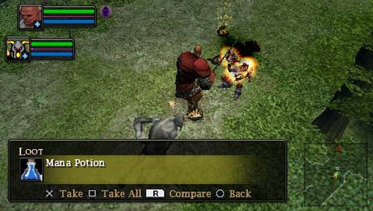Dungeon Siege: Throne of Agony ISO - PSP screenshot 4