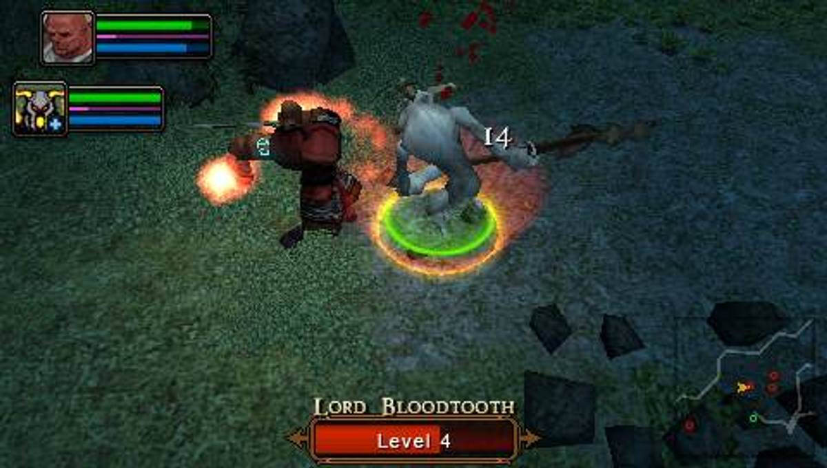 Dungeon Siege: Throne of Agony ISO - PSP screenshot 5