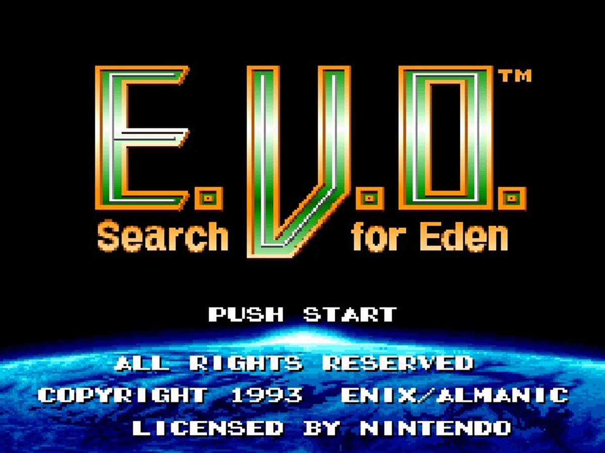 E.V.O.: Search for Eden ROM - SNES screenshot 1