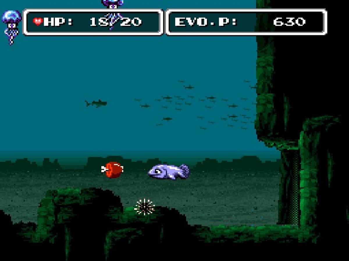 E.V.O.: Search for Eden ROM - SNES screenshot 6