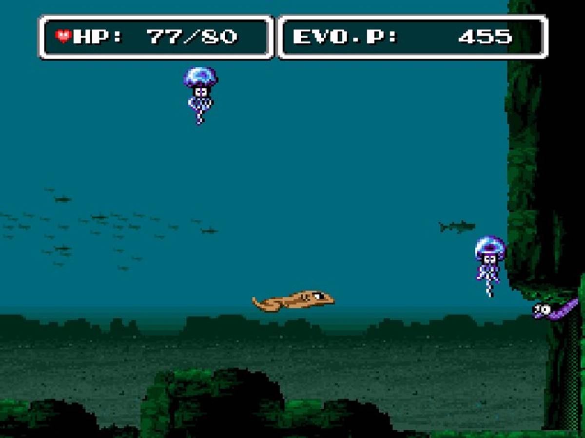 E.V.O.: Search for Eden ROM - SNES screenshot 8