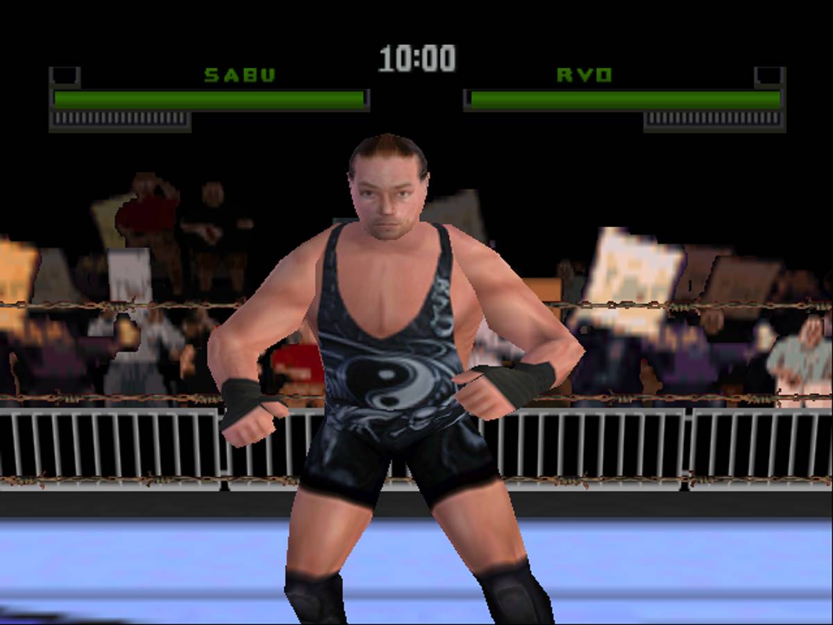 ECW Hardcore Revolution ROM - N64 screenshot 3