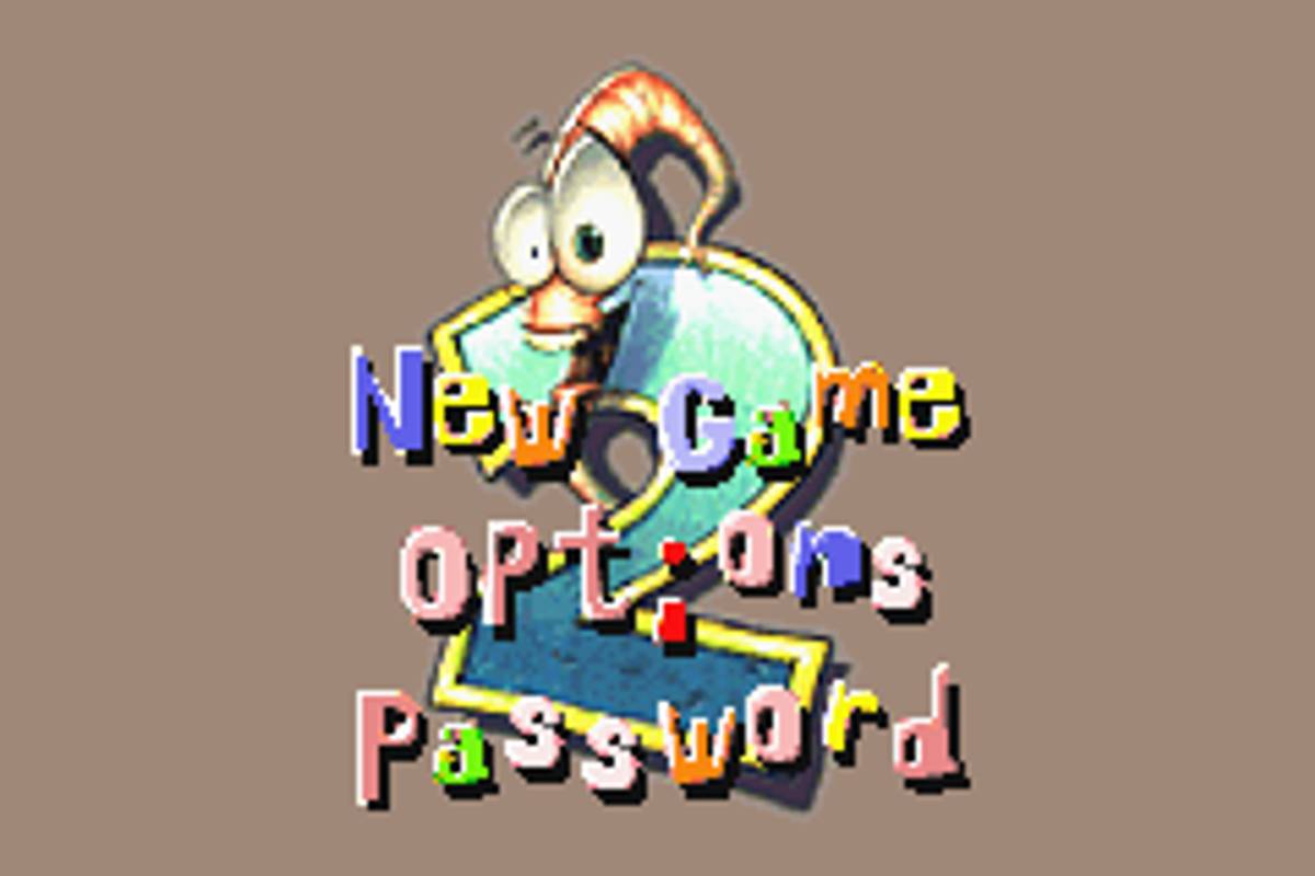 Earthworm Jim 2 ROM - GBA screenshot 1