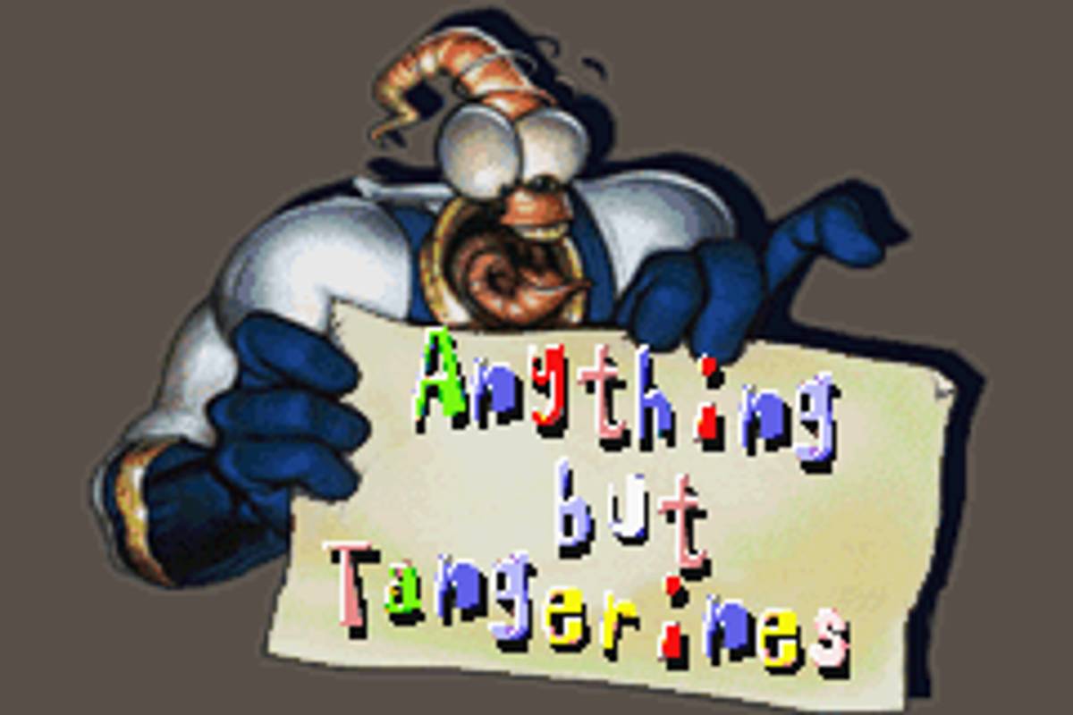 Earthworm Jim 2 ROM - GBA screenshot 2