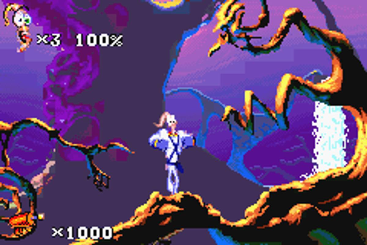 Earthworm Jim 2 ROM - GBA screenshot 3