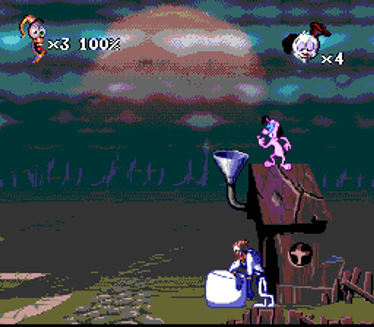 Earthworm Jim 2 ROM - SNES screenshot 10