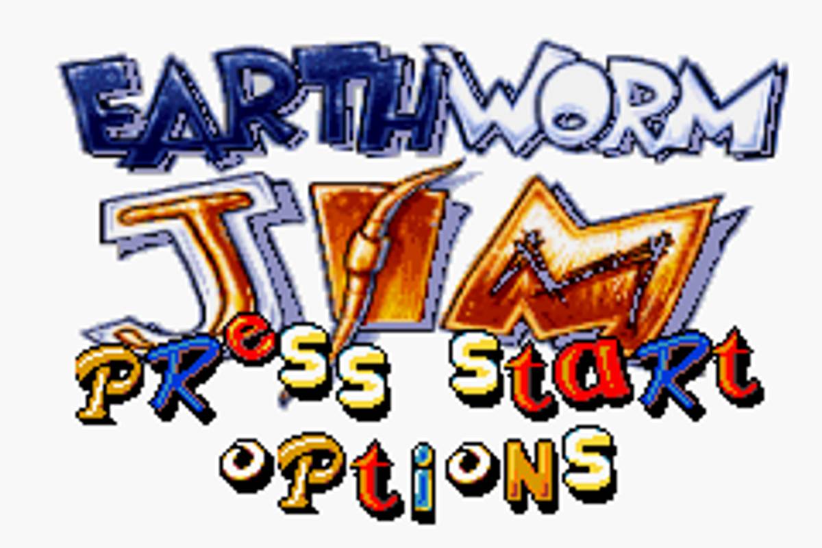 Earthworm Jim ROM - GBA screenshot 1