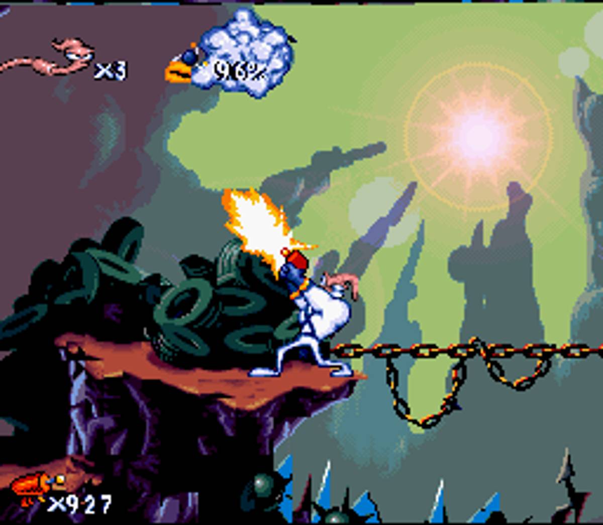 Earthworm Jim ROM - SNES screenshot 2