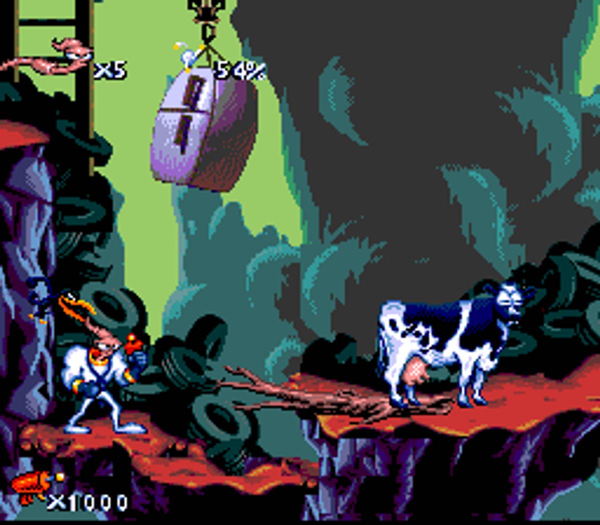Earthworm Jim ROM - SNES screenshot 6