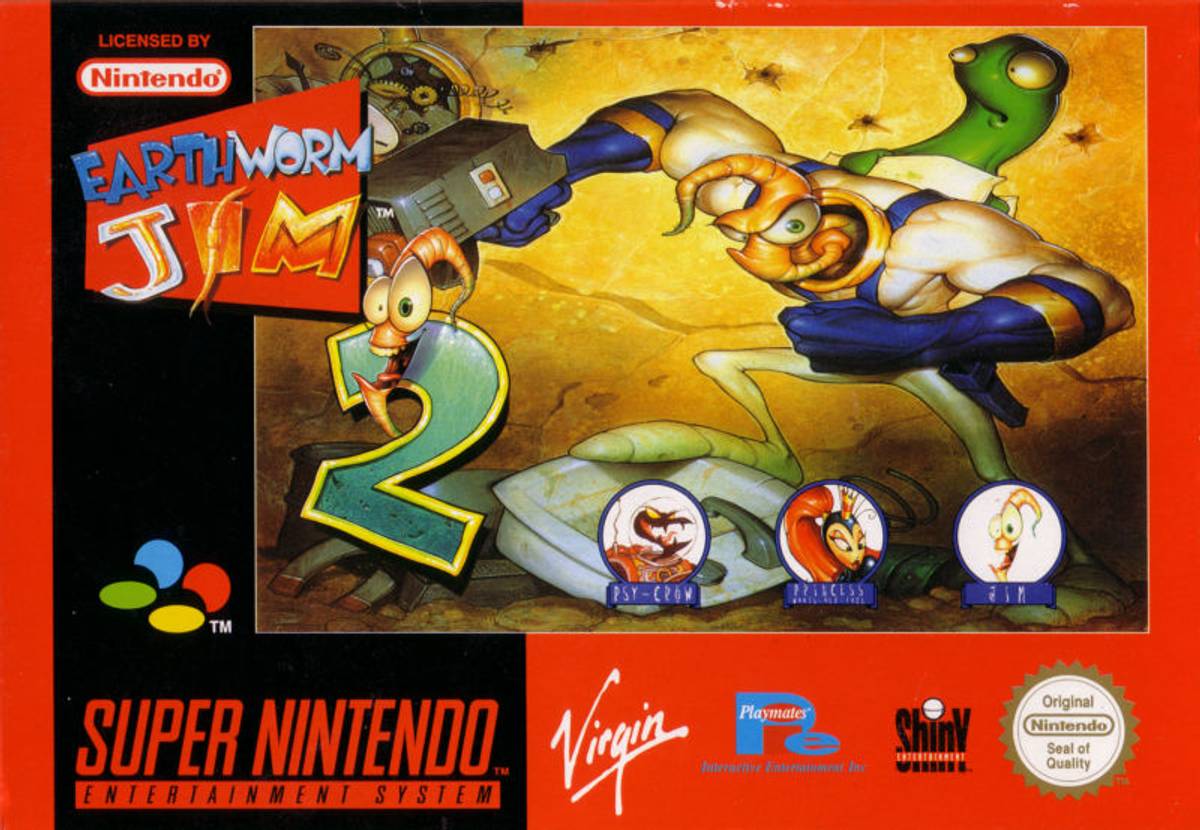 Download Torrent Earthworm Jim 2 ROM – SNES